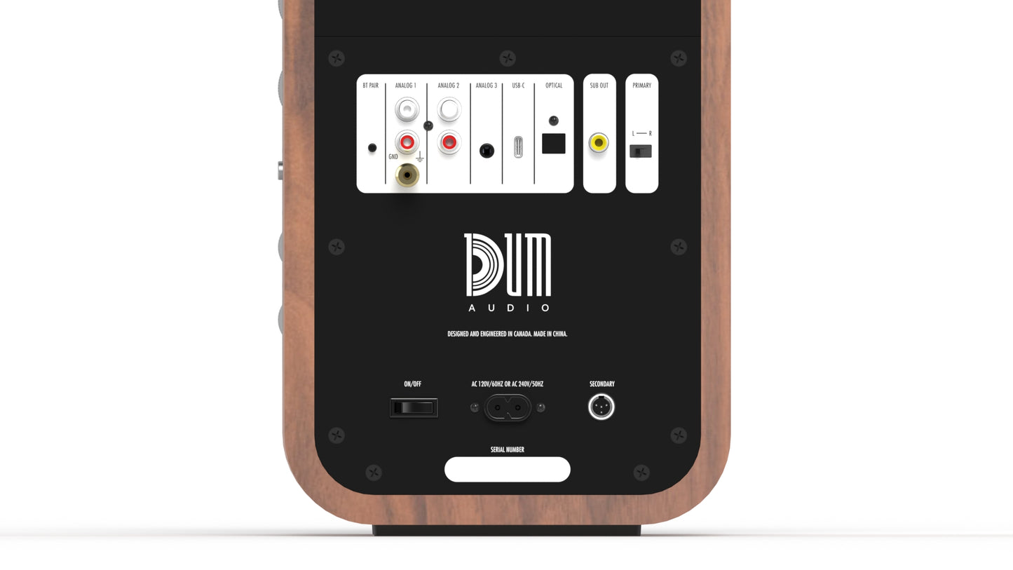 Vaudeville Collection Powered Speakers